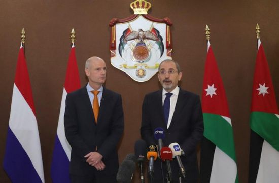  الأردن وهولندا تبحثان تطورات القضية الفلسطينية ودعم اللاجئين
