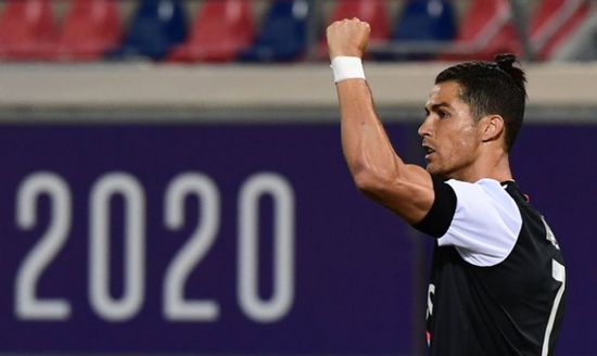 رونالدو يسجل أول أهدافه بعد العودة من توقف كورونا