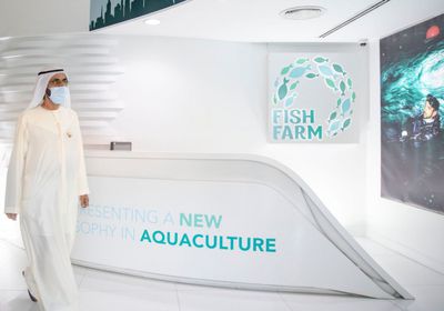 بن راشد يُشيد بكوادر الإمارات خلال زيارته لـ فيش فارم (تفاصيل)