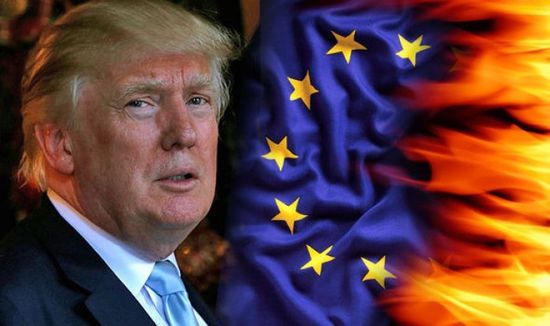  حرب تجارية بين أمريكا وأوروبا.. "ترامب" يعتزم فرض ضرائب عقابية على شركاء التجارة