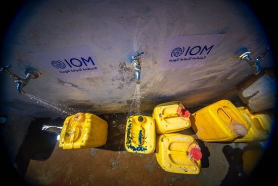 "الدولية للهجرة": نقل المياه إلى 50 موقعًا في الحديدة