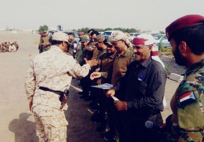 تكريم رجال الأمن المتميزين في لحج