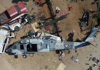 تحطم مروحية إيرانية في محافظة فارس