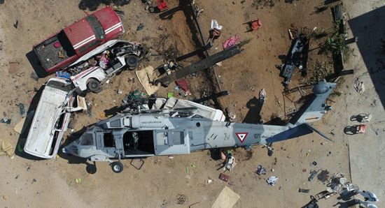 تحطم مروحية إيرانية في محافظة فارس