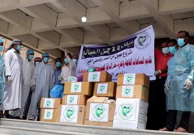 "لأجل الضالع" تمنح مركز العزل بالمحافظة شحنة أدوية