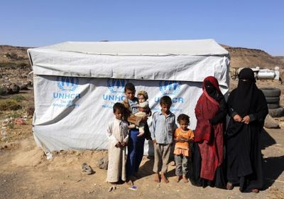 مفوضية اللاجئين: 80% من سكان اليمن بحاجة للمساعدة