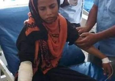 قناص حوثي يستهدف طفلة شمال الفاخر