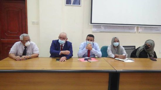 "انتقالي عدن" يطالب المنظمات بتوحيد الجهود الصحية