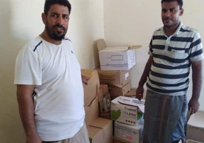 "الانتقالي" يصرف منحة مستلزمات طبية لمستوصف قصيعر