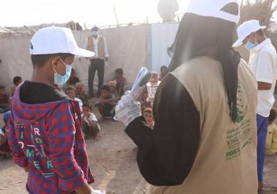 توعية 1200 طفل نازح في مأرب بكورونا
