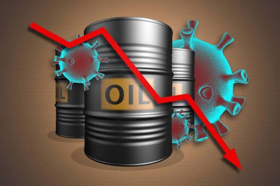  النفط يتخلى عن مكاسبه أمام ارتفاع حالات الإصابة بكورونا