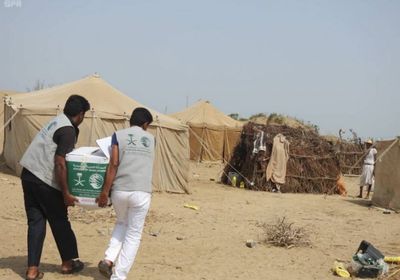 مساعدات سعودية لـ 10800 شخص في صعدة