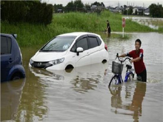 الفيضانات تضرب دار رعاية في اليابان ومصرع 7 أشخاص