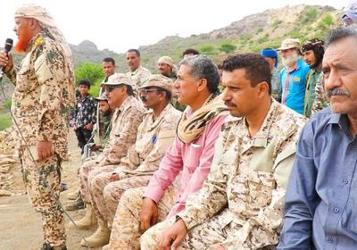 انضمام قوة عسكرية جديدة للقوات الجنوبية بالضالع