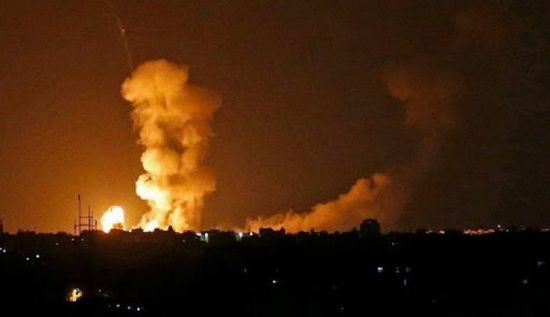  إسرائيل تشن هجومًا على أهداف داخل قطاع غزة