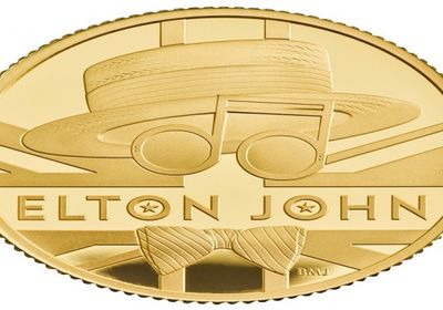 بريطانيا تكرّم المغني الشهير إلتون جون بإصدار عملة معدنية