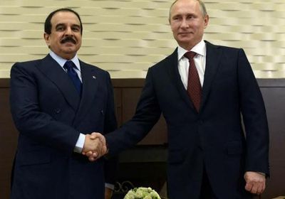 العاهل البحريني والرئيس الروسي يبحثان الملف السوري وسبل مكافحة كورونا