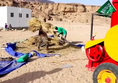 البرنامج السعودي يدعم 82 مزارعا في المهرة