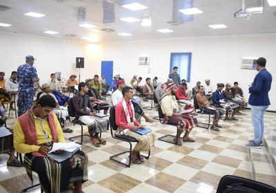 تدريب النخبة الشبوانية على القانون الإنساني