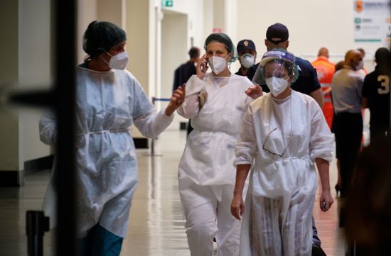 كورونا يسجل 8 وفيات و208 إصابات جديدة في إيطاليا