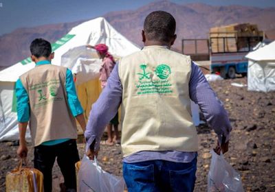 مواد إيواء لمتضرري السيول في حضرموت