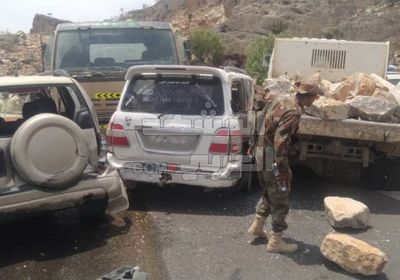 حادث مروري يُعطل الحركة بمدخل حديبو