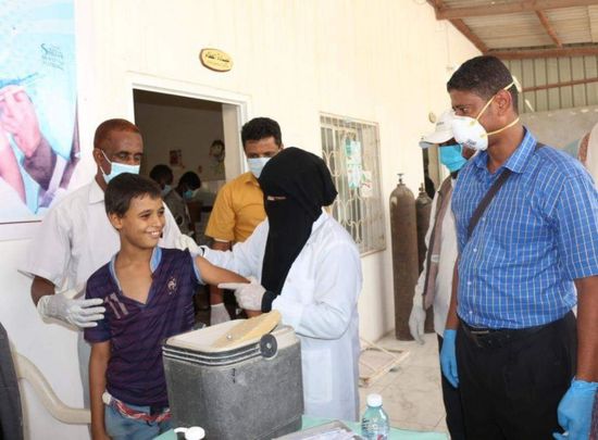 تحصين 42 ألف طفل في المهرة ضد الدفتيريا