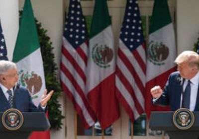 ترامب ونظيره المكسيكي يشيدان بقوة علاقات البلدين