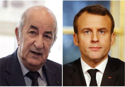 الرئيس الفرنسي ونظيره الجزائري يبحثان الوضع في ليبيا والذاكرة المشتركة