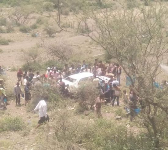 حادث مروري مروع بمنطقة الصافية في تعز