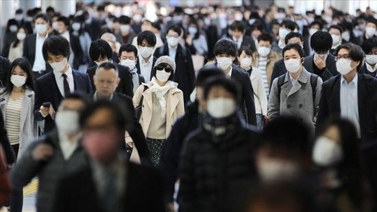 اليابان تُسجل280 إصابة جديدة بكورونا