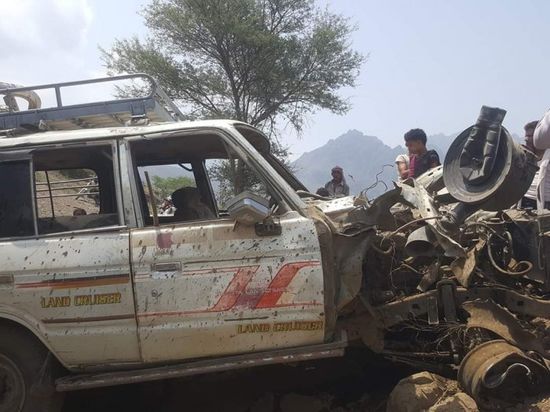 إصابة مواطن بانفجار لغم في تعز