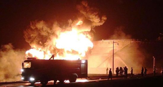 اندلاع النيران في شركة كيمياويات جنوب غربي إيران