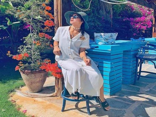 ريهام أيمن جذابة بالأبيض في أحدث إطلالتها (صور)