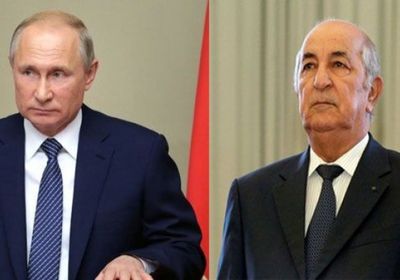 الرئيس الروسي ونظيره الجزائري يؤكدان على ضرورة حل سياسي في ليبيا