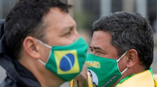  البرازيل تُسجل 733 وفاة و20 ألفًا و286 إصابة جديدة بكورونا
