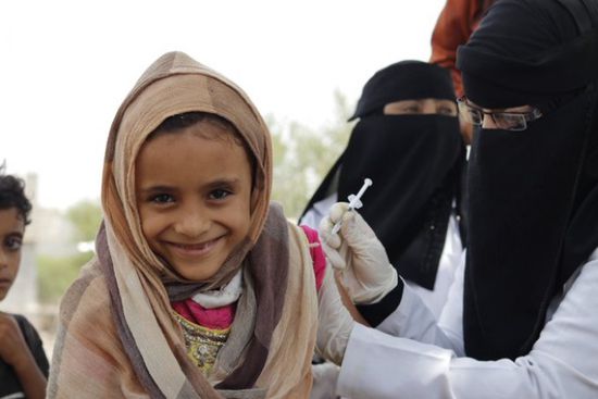 يونيسف: جهود مكثفة لإنجاز تطعيم كورونا في الضالع