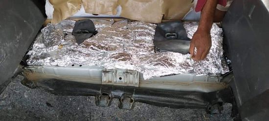 إحباط تهريب قات في نقطة رأس حويرة