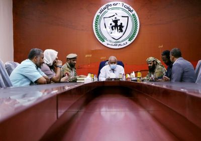 تنسيق بين "الانتقالي" و"الدعم والإسناد" و"الصليب الأحمر" في عدن