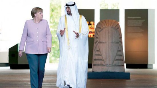 بن زايد يبحث هاتفيًا مع ميركل سبل تعزيز الشراكة بين الإمارات وألمانيا