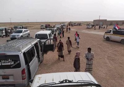 أبناء الضليعة يتوافدون للمشاركة بمليونية المكلا (صور)