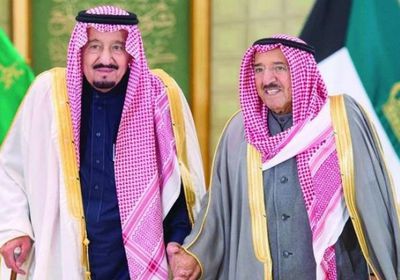  الملك سلمان يطمئن على الحالة الصحية لأمير الكويت
