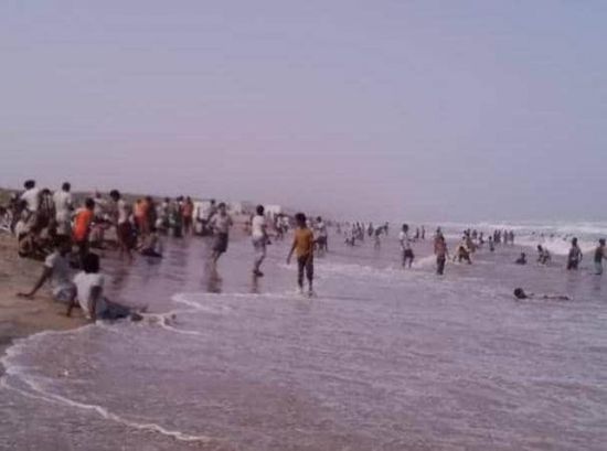 إنقاذ سيدة وطفلها من الغرق بساحل شحير