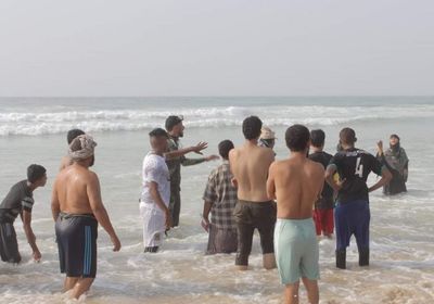 إنقاذ طفلة من الغرق في ساحل شحير