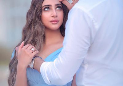 البحرينية أبرار سبت تحتفل بعقد قرانها 