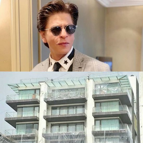 ليست الكورونا.. شاروخان يغطي منزله في مومباي بالبلاستيك لهذا السبب