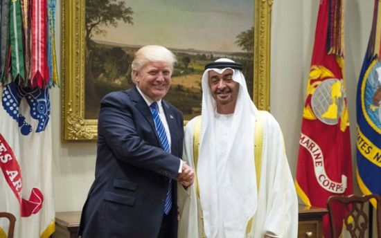 البيت الأبيض: ترامب وبن زايد يبحثان الأزمة الليبية