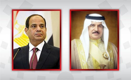ملك البحرين يهنئ الرئيس المصري بذكرى ثورة يوليو المجيدة