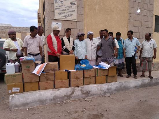 انتقالي لحج يدعم مستشفى العارة بمستلزمات طبية