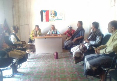 "انتقالي الوضيع" يبحث تعزيز نشاط لجانه